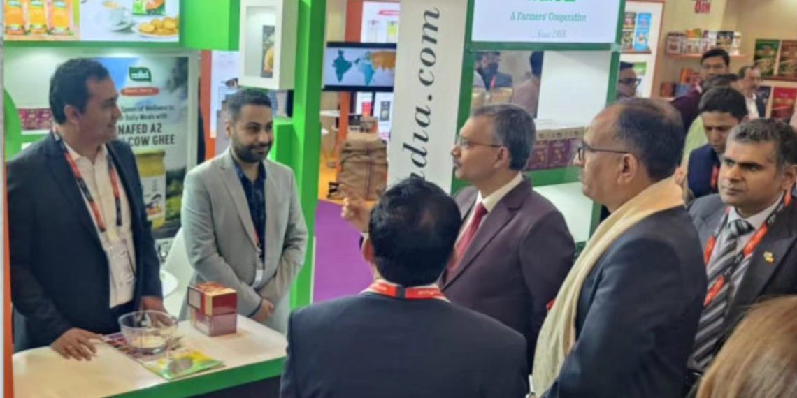 India’s Ambassador visits NAFED Stall at Gulfood 2026