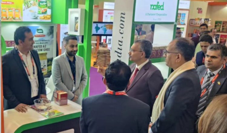 India’s Ambassador visits NAFED Stall at Gulfood 2026