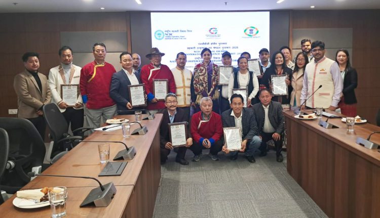 Arunachal Co-ops honoured with NCDC Regional Awards