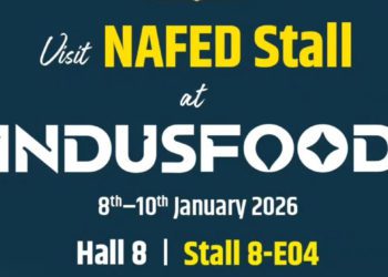 NAFED showcases Products at Indus Food 2026