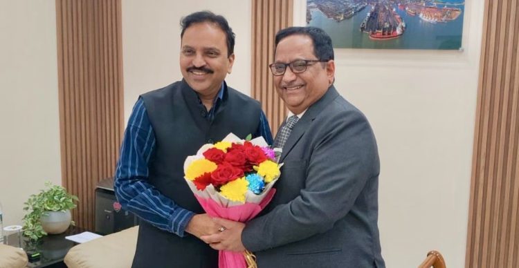 IFFCO MD meets PPA Chairman during Paradeep visit