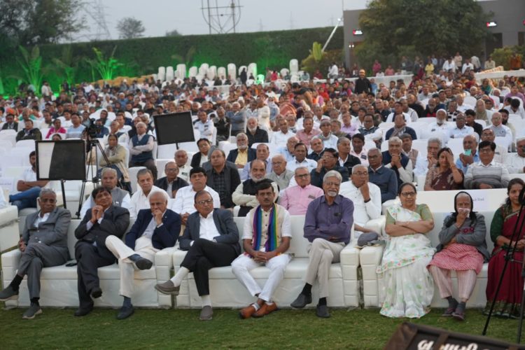 Sah Bharati felicitates Century-Old Co-ops in Mehsana