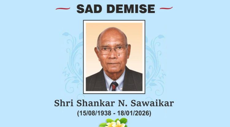 Saraswat Bank mourns demise of Former senior Director