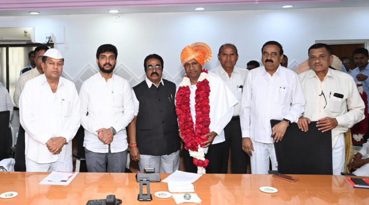 Bapu elected Vice Chairman of Sahakarmaharshi Sugar Factory