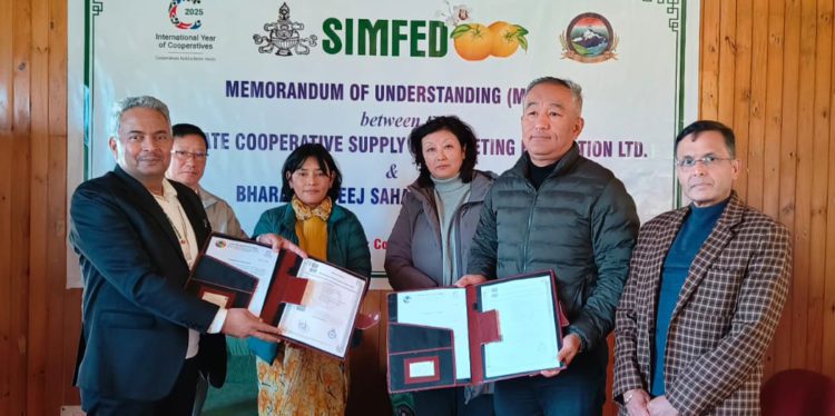 MoU between SIMFED and BBSSL for Seed Supply