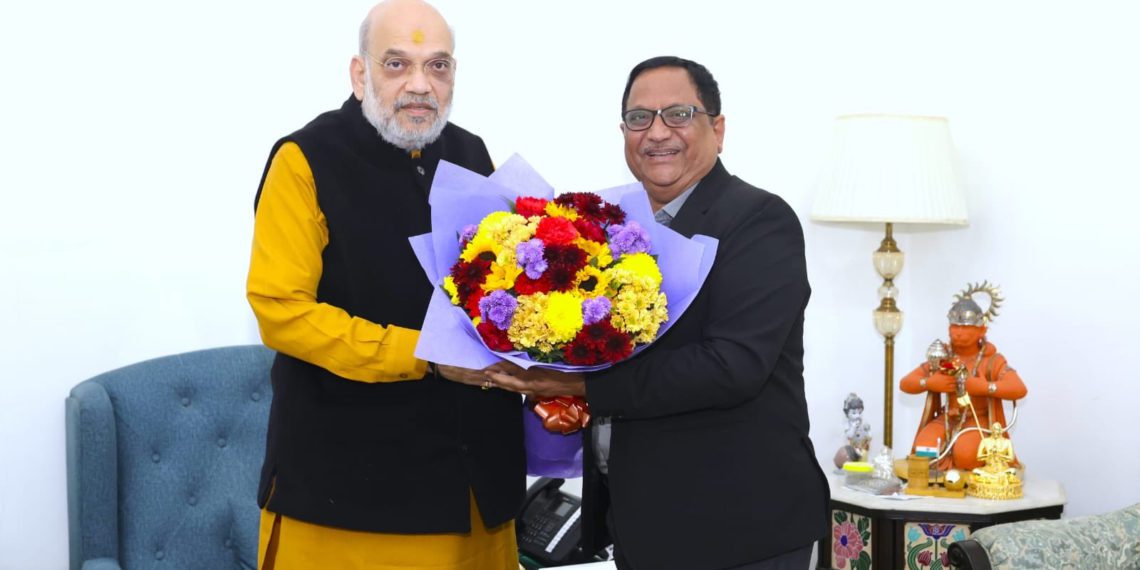 IFFCO MD meets Shah, discusses Global Expansion of Nano Fertilisers