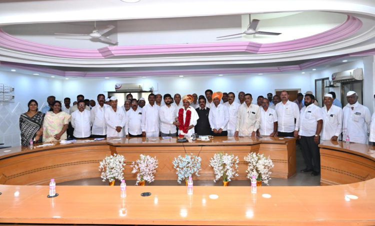 Bapu elected Vice Chairman of Sahakarmaharshi Sugar Factory