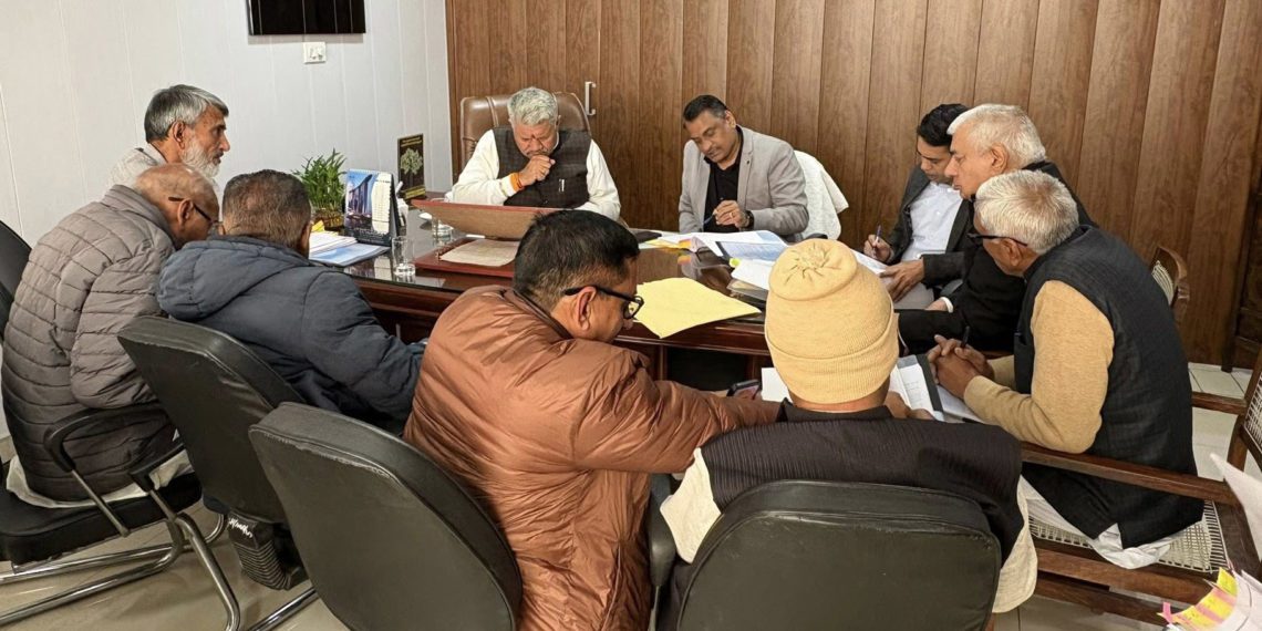 Meeting of senior officials of Haryana SCARDB held