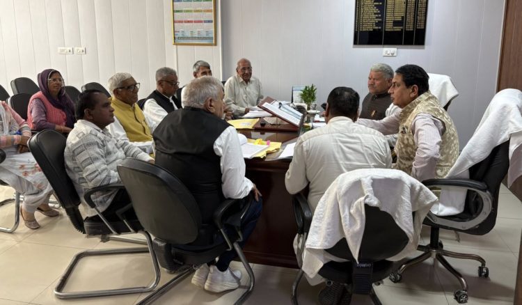 Key review meeting of Haryana SCARDB in Panchkula