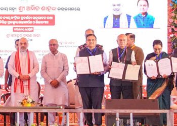 Shah unveils Rs 3,770 Cr Projects, Pushes Amul-Style Model for Odisha
