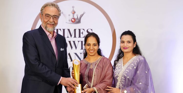 Aditya Anagha wins Times Power Brands Award