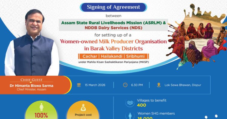 Assam signs pact for Women-Led Milk Co-ops in Barak Valley