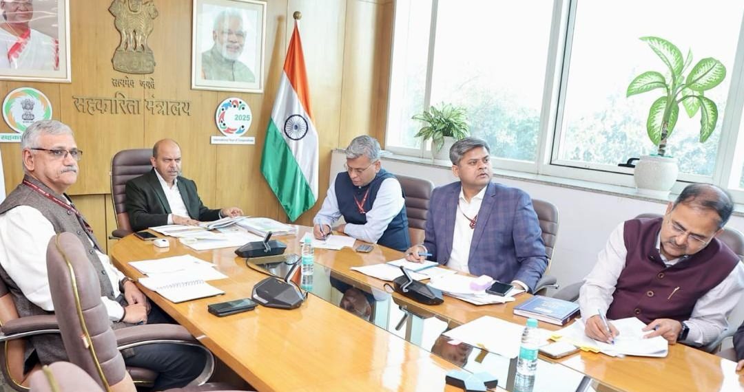 Bhutani reviews Co-operative Reforms with RCS of States & UTs