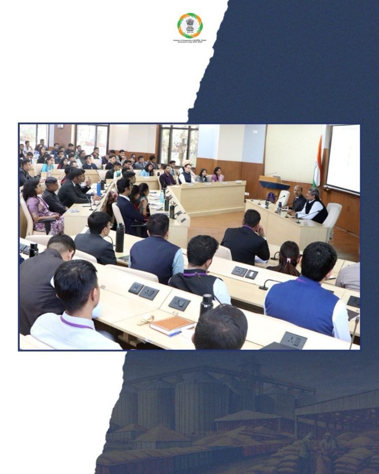 Secretary addresses IAS Trainees on role of Co-ops