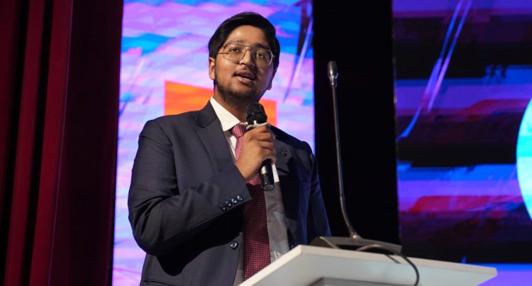 Harsh attends youth Dialogue at Russian University of Cooperation