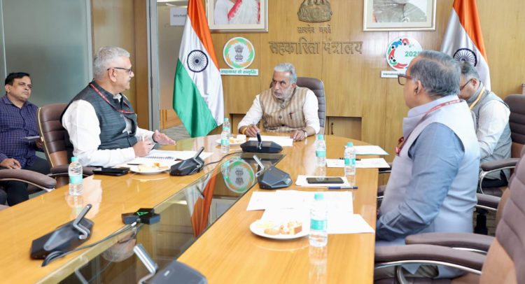 MoS reviews steps to operationalize Tribhuvan Sahkari University