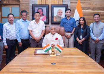 Officials meet Mizoram Guv on Co-op Banking boost