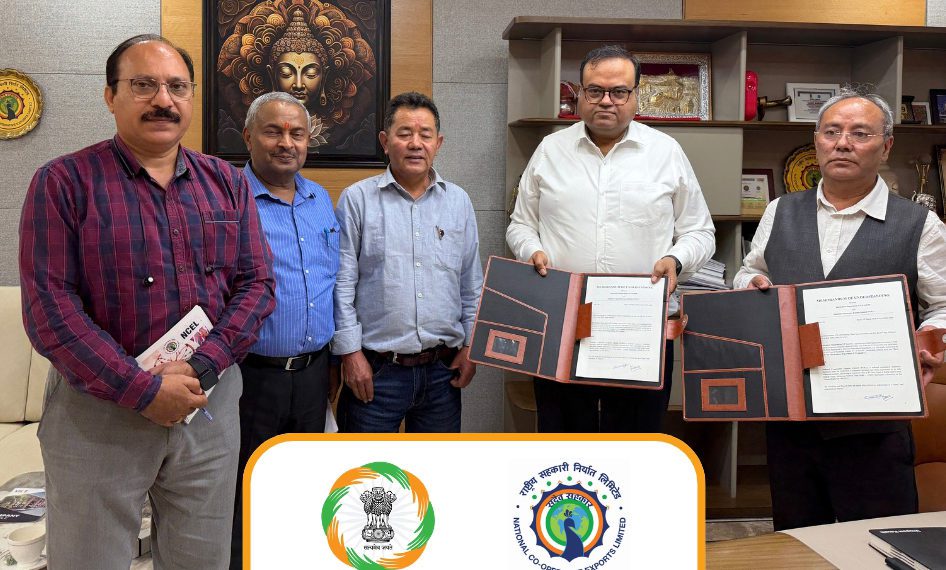 Ladakh, NCEL ink Pact to boost Agri Exports via Co-ops