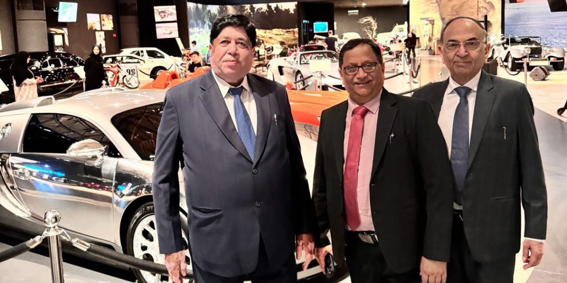 Sanghani attends JPMC Meeting, Visits Royal Museum