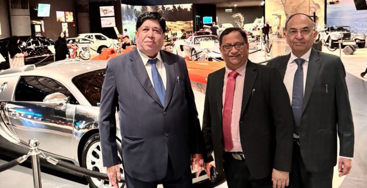 Sanghani attends JPMC Meeting, Visits Royal Museum