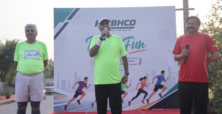 KRIBHCO holds ‘Run for Fun’ for Employee Wellness