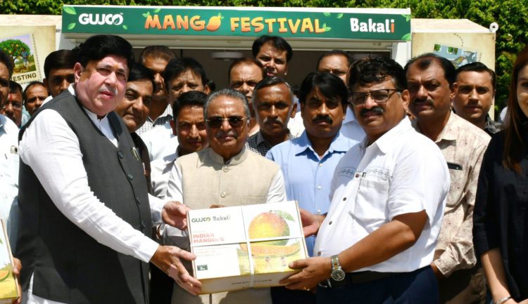 GUJCOMASOL sends first Kesar Mango Shipment to Dubai