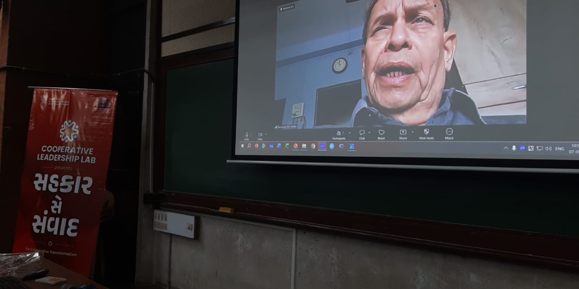 Marathe addresses IIM Ahmedabad on PACS potential