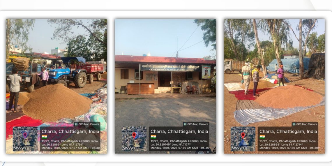 NCCF ensures smooth Chana Procurement in Dhamtari