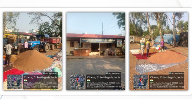 NCCF ensures smooth Chana Procurement in Dhamtari