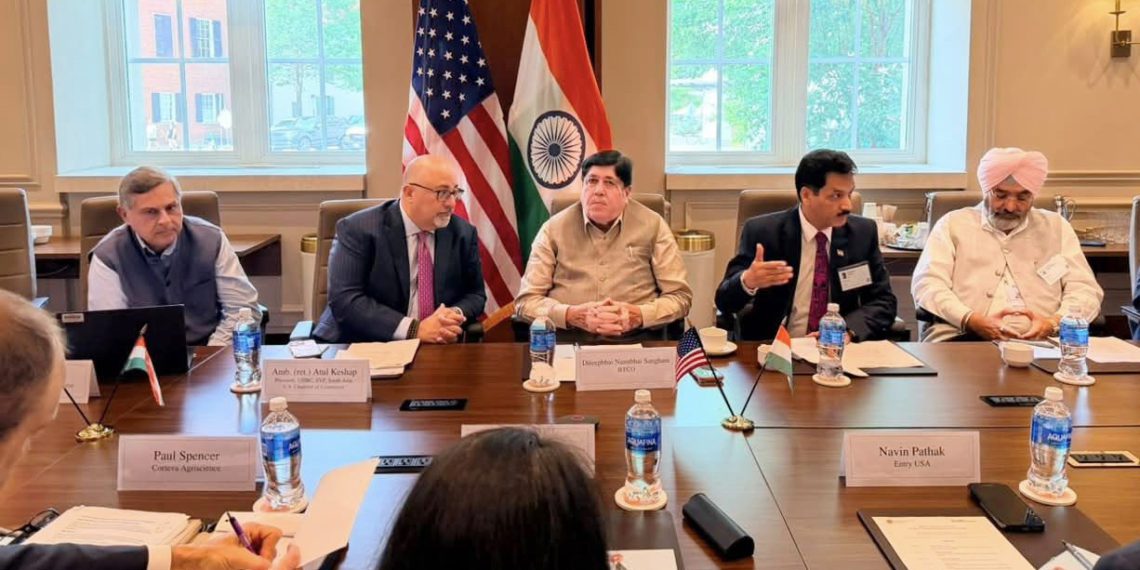 Sanghani holds Talks with USIBC to boost India-US Farm Cooperation