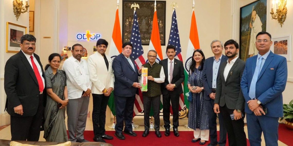 Sanghani at UNDP to discuss Co-op Led Rural Development