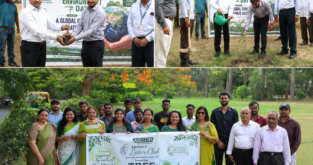 KRIBHCO Plants 1,500 Saplings on Environment Day