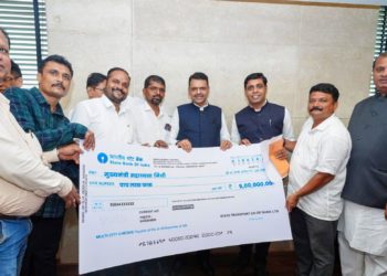State Transport Co-op Bank donates Rs 5 Lakh to CM Fund