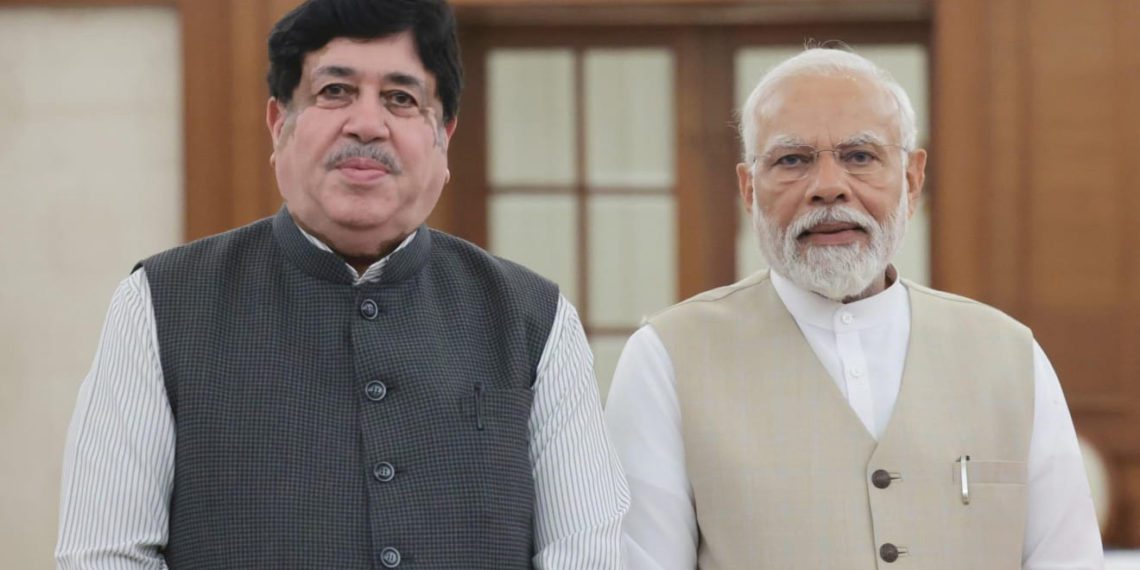 Sanghani pays glowing tributes to PM Modi for surpassing Nehru