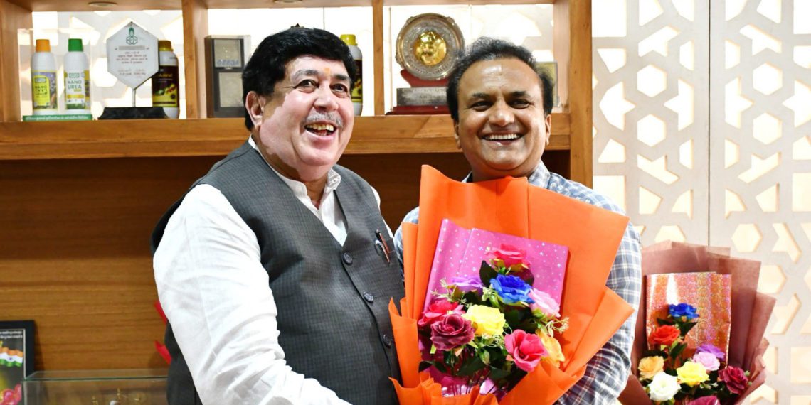 Newly elected RS MP Parmar visits GUJCOMASOL