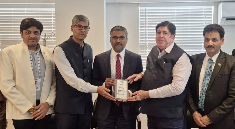 Sanghani visits Indian Embassy; holds Talks on Nano