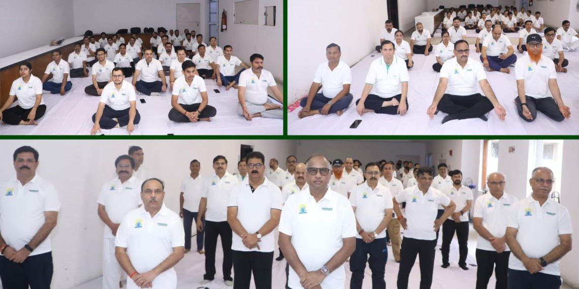 Kribhco MD leads Yoga Day event with Wellness Mantra